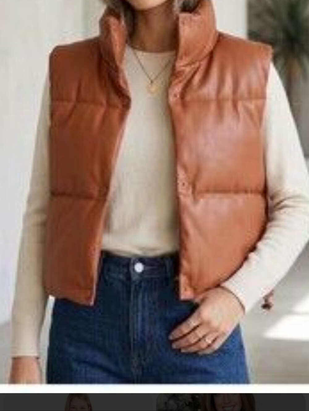 Simply Southern Rust Brown XL Vest